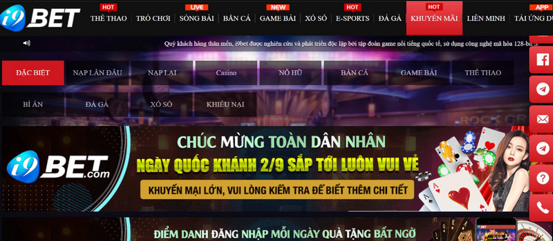 Lưu ý khi tham gia khuyến mãi tại i9Bet